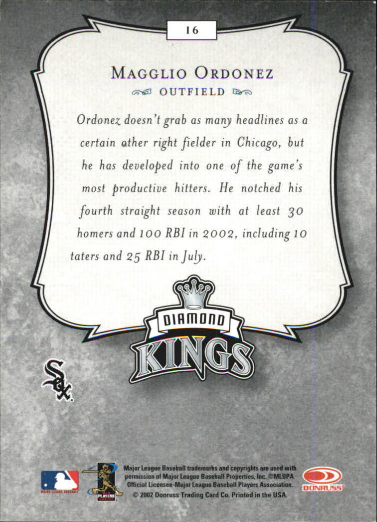 A1894- 2003 Donruss Baseball Karten 1-250 + Rookies -du Pick- 15 + Free US - Bild 25 von 481