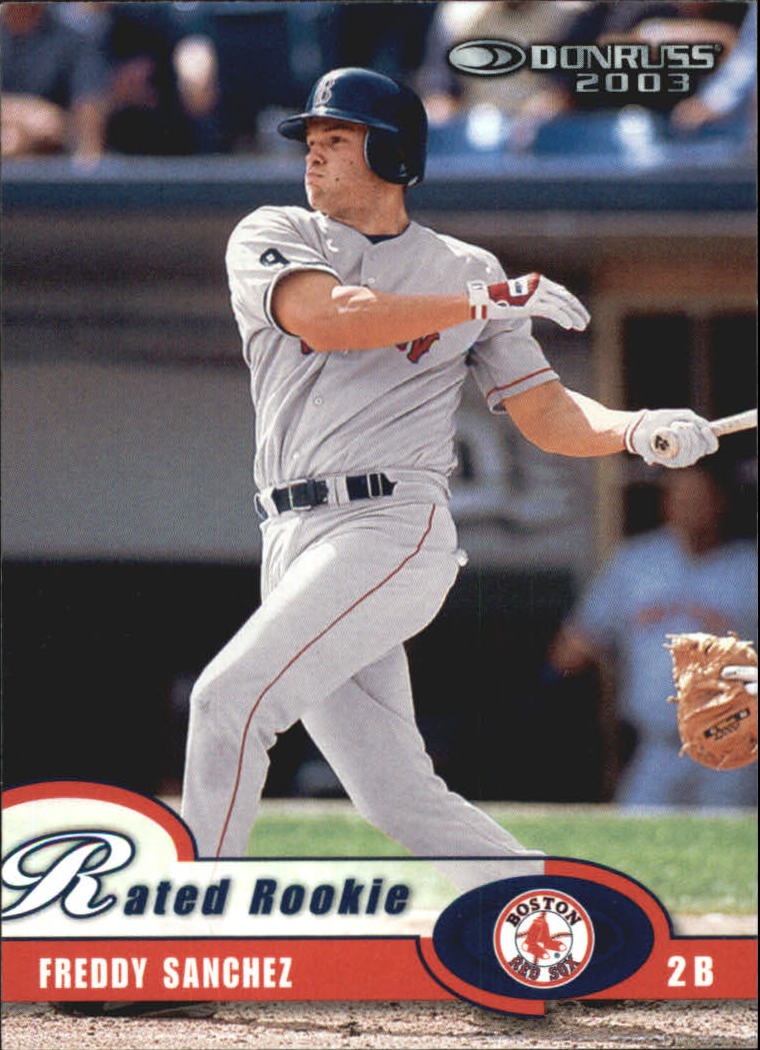A1894- 2003 Donruss Baseball Karten 1-250 + Rookies -du Pick- 15 + Free US - Bild 38 von 481