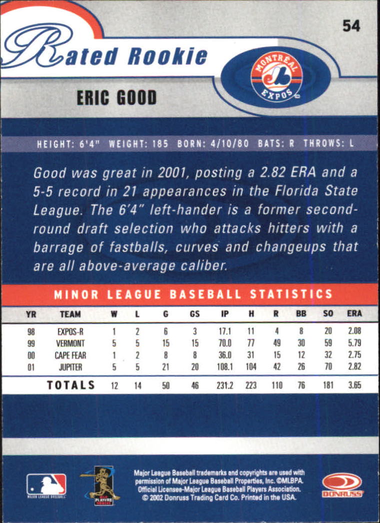 A1894- 2003 Donruss Baseball Karten 1-250 + Rookies -du Pick- 15 + Free US - Bild 97 von 481