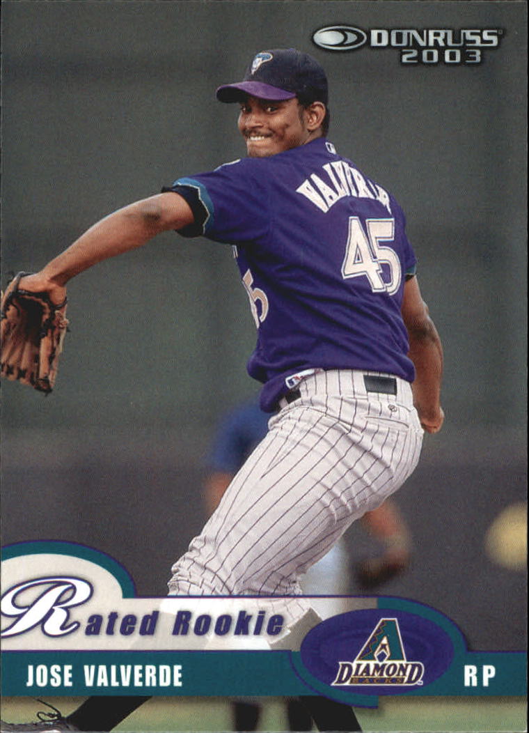 A1894- 2003 Donruss Baseball Karten 1-250 + Rookies -du Pick- 15 + Free US - Bild 104 von 481