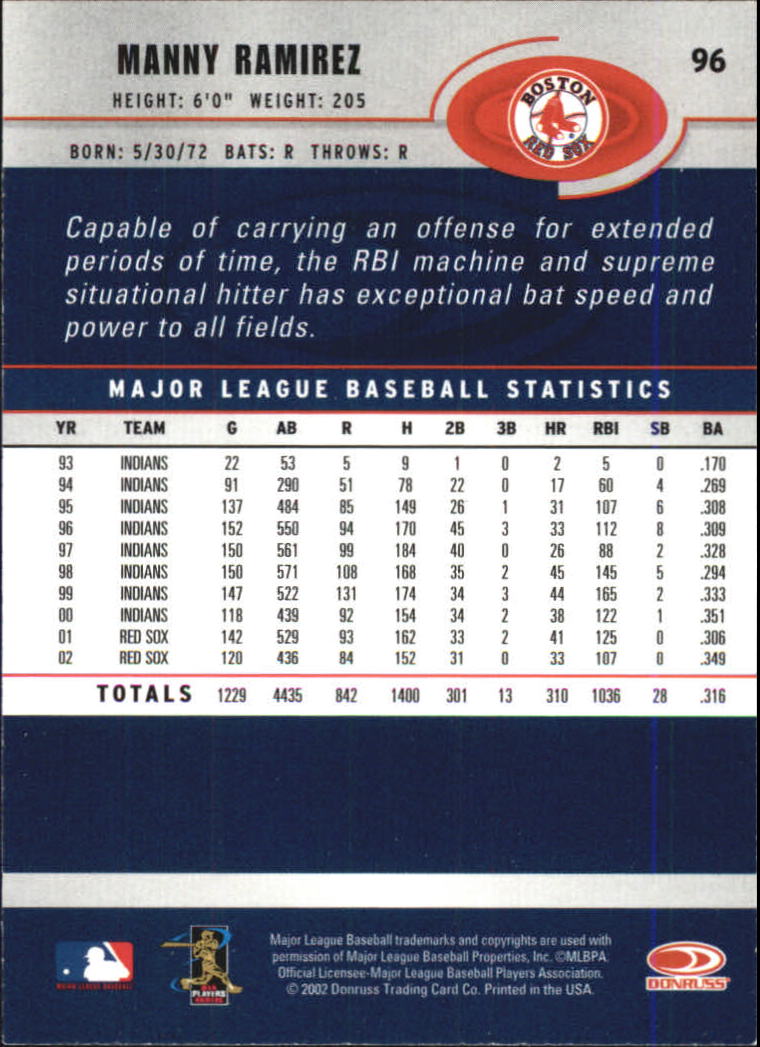 A1894- 2003 Donruss Baseball Karten 1-250 + Rookies -du Pick- 15 + Free US - Bild 181 von 481