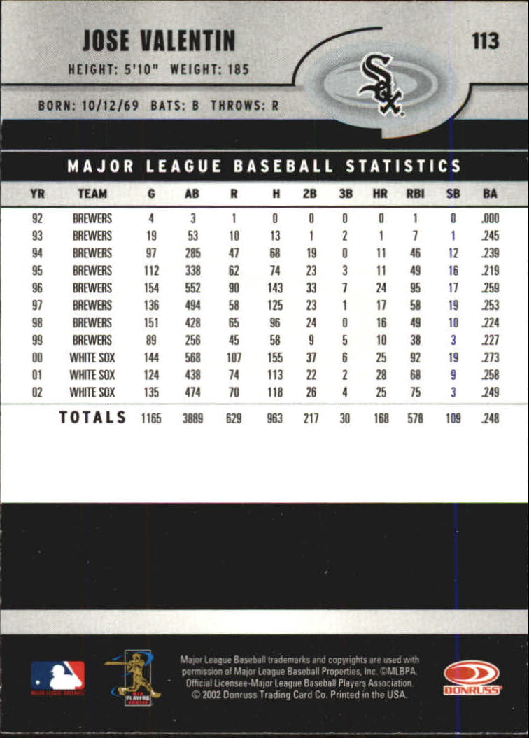 A1894- 2003 Donruss Baseball Karten 1-250 + Rookies -du Pick- 15 + Free US - Bild 213 von 481