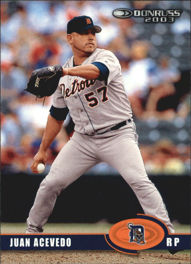 A1894- 2003 Donruss Baseball Karten 1-250 + Rookies -du Pick- 15 + Free US - Bild 254 von 481