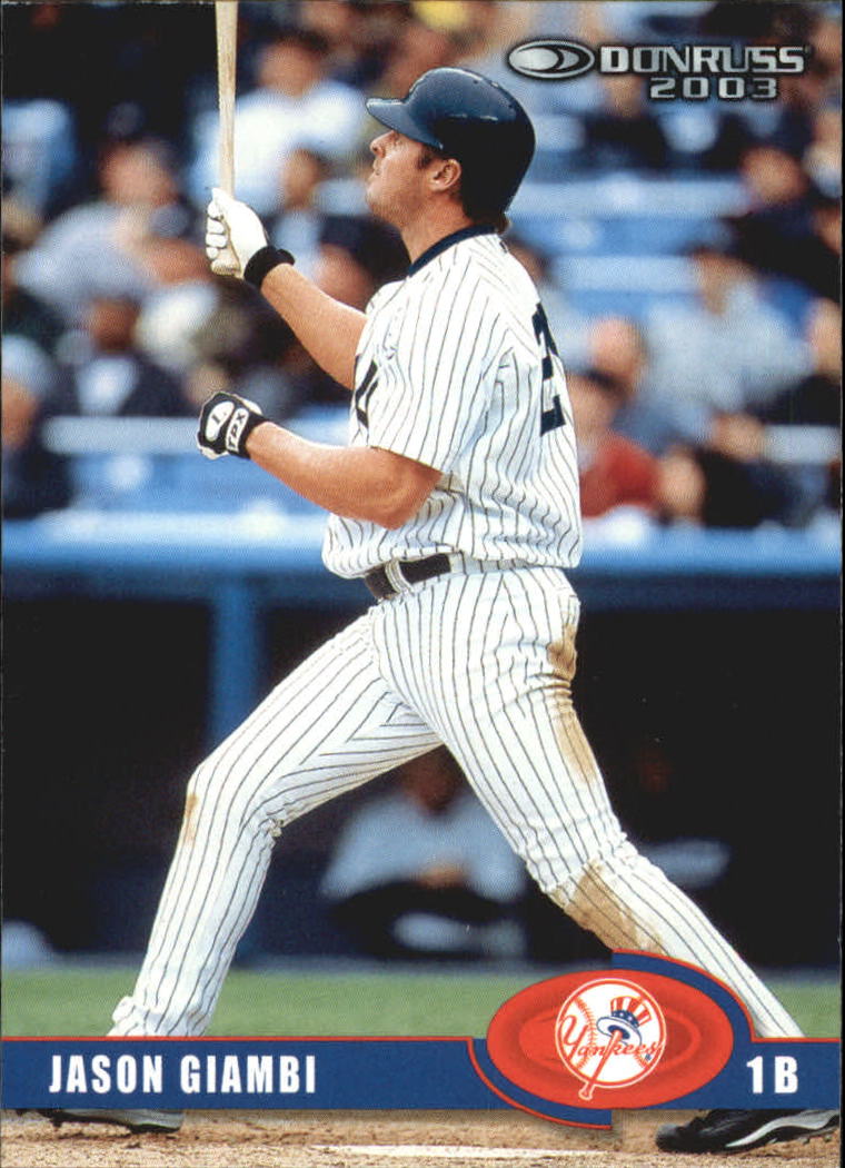 A1894- 2003 Donruss Baseball Karten 1-250 + Rookies -du Pick- 15 + Free US - Bild 300 von 481