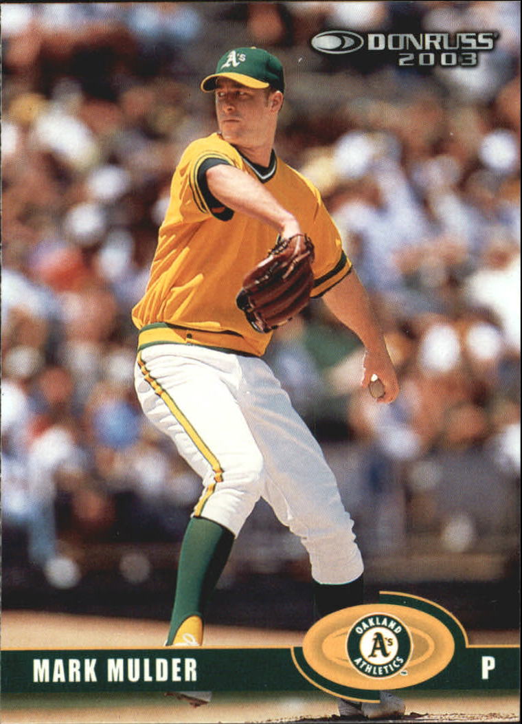 A1894- 2003 Donruss Baseball Karten 1-250 + Rookies -du Pick- 15 + Free US - Bild 320 von 481