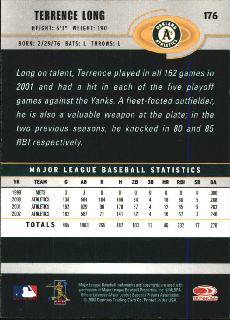 A1894- 2003 Donruss Baseball Karten 1-250 + Rookies -du Pick- 15 + Free US - Bild 333 von 481