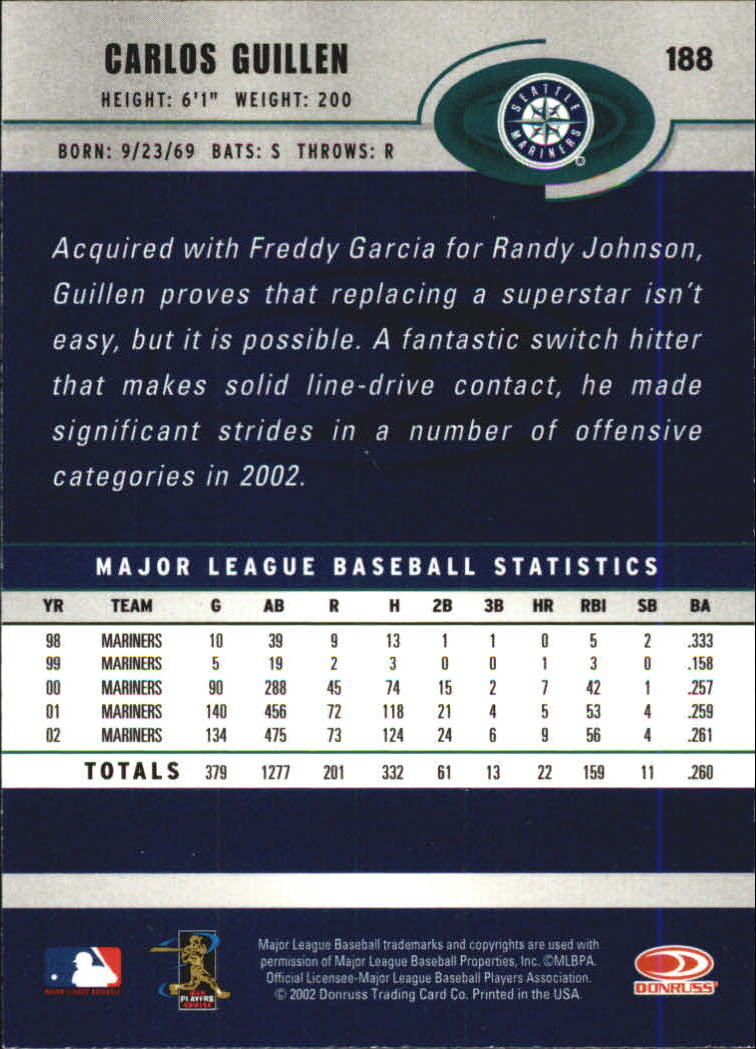 A1894- 2003 Donruss Baseball Karten 1-250 + Rookies -du Pick- 15 + Free US - Bild 357 von 481