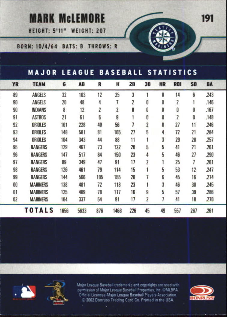 A1894- 2003 Donruss Baseball Karten 1-250 + Rookies -du Pick- 15 + Free US - Bild 363 von 481
