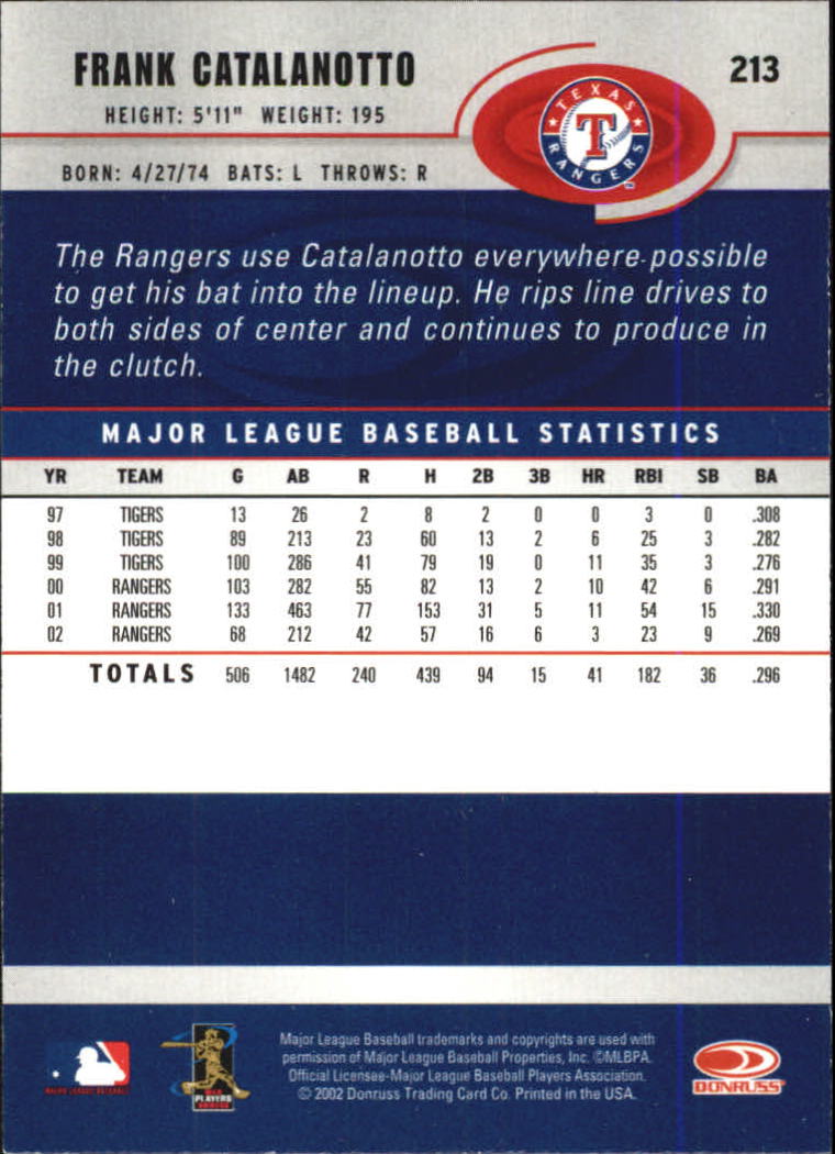 A1894- 2003 Donruss Baseball Karten 1-250 + Rookies -du Pick- 15 + Free US - Bild 407 von 481