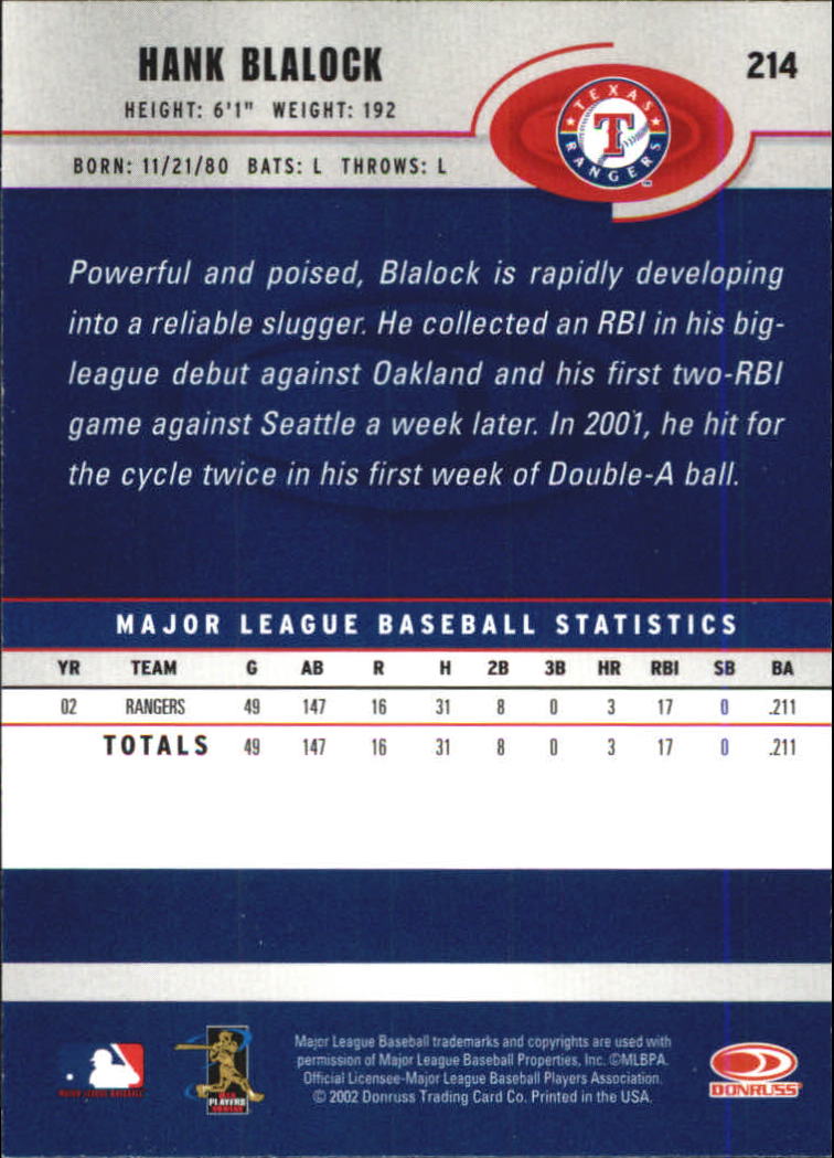 A1894- 2003 Donruss Baseball Karten 1-250 + Rookies -du Pick- 15 + Free US - Bild 409 von 481
