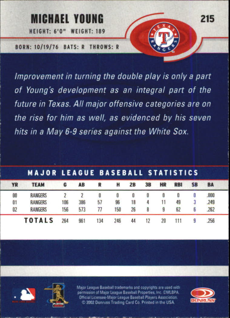 A1894- 2003 Donruss Baseball Karten 1-250 + Rookies -du Pick- 15 + Free US - Bild 411 von 481