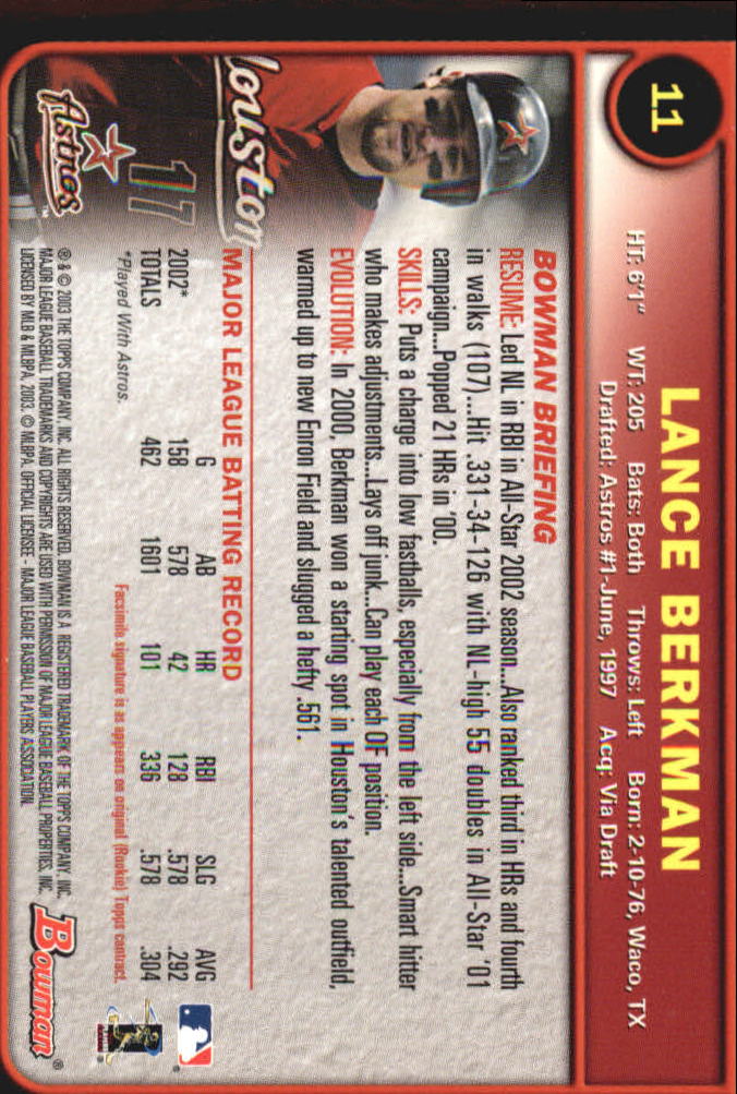 2003 Bowman Baseball "Gold" Parallel Cards - Picture 15 of 337