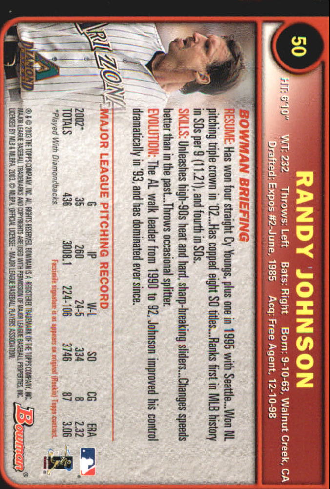 2003 Bowman Baseball "Gold" Parallel Cards - Picture 71 of 337