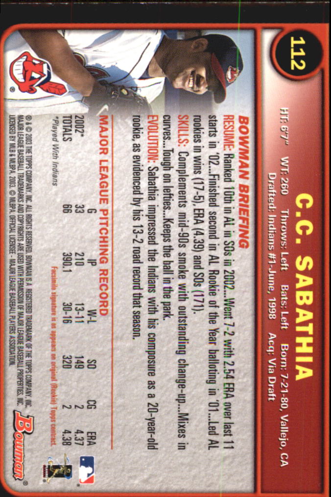 2003 Bowman Baseball "Gold" Parallel Cards - Picture 157 of 337