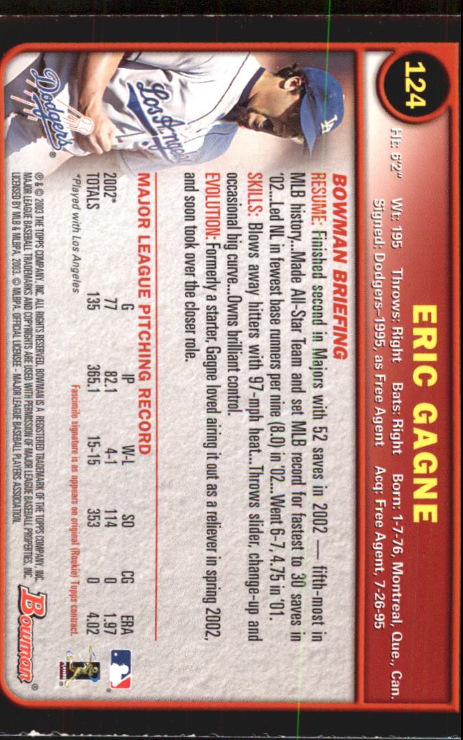 2003 Bowman Baseball "Gold" Parallel Cards - Picture 165 of 337