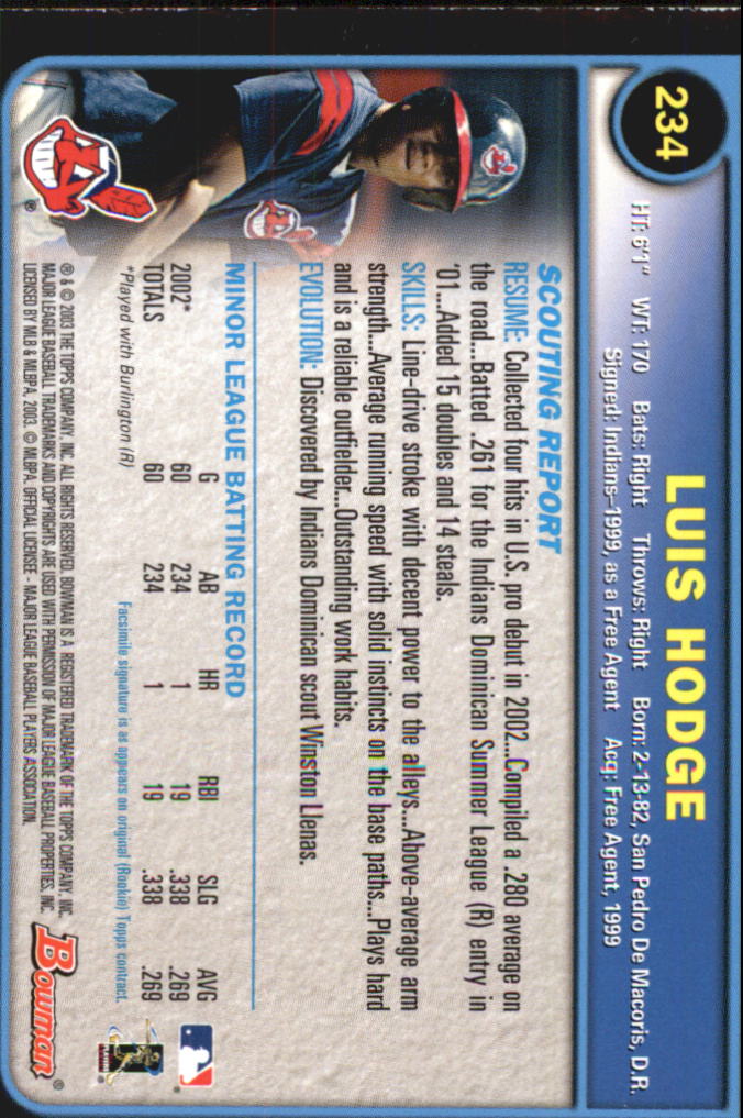 2003 Bowman Baseball "Gold" Parallel Cards - Picture 247 of 337