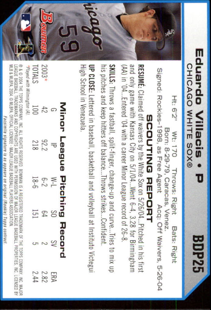 2004 Bowman Draft Baseball Card Pick (Base) - Picture 45 of 301