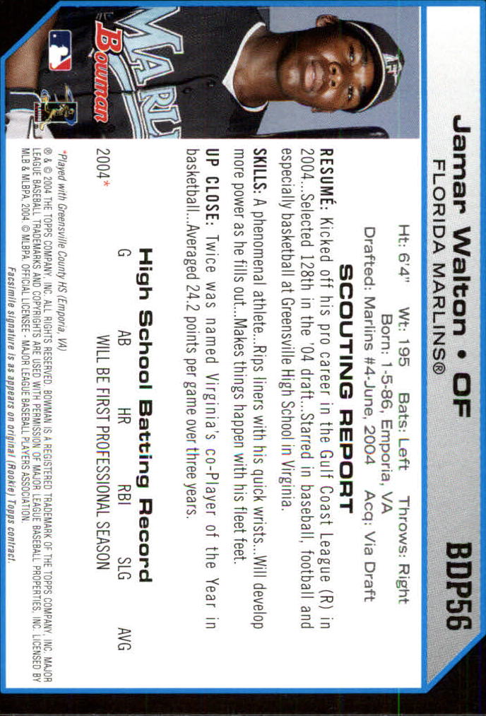 2004 Bowman Draft Baseball Card Pick (Base) - Picture 103 of 301