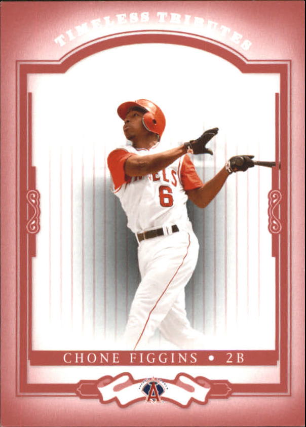 2004 Donruss Classics Timeless Tributes Red #88 Chone Figgins