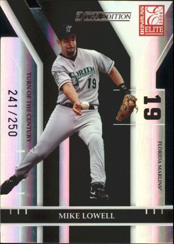 2004 Donruss Elite Extra Edition Turn of the Century #98 Mike Lowell