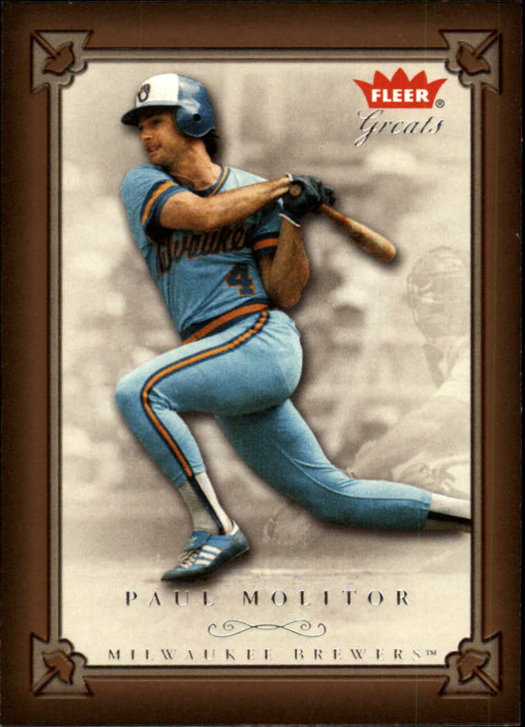 2004 Greats of the Game #30 Paul Molitor Brewers