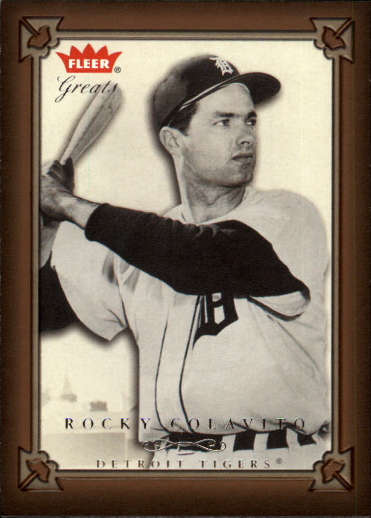 2004 Greats of the Game #54 Rocky Colavito