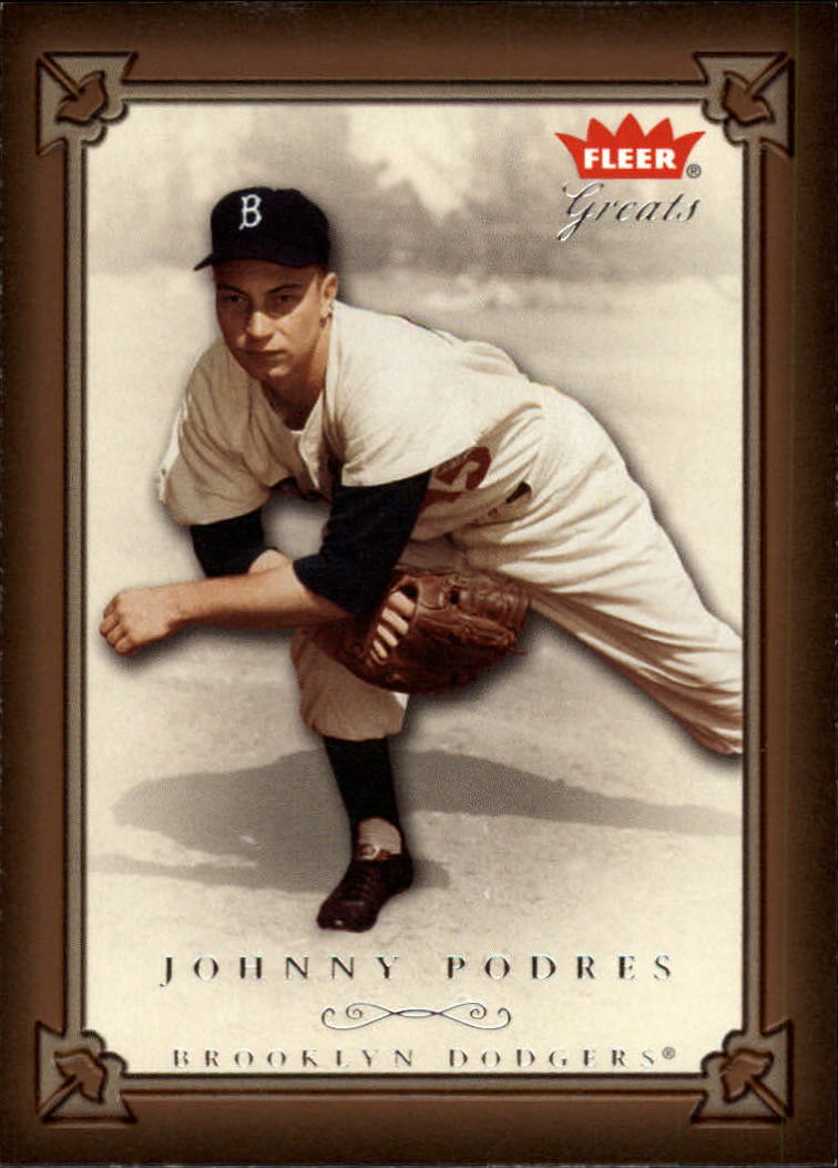2004 Greats of the Game #70 Johnny Podres