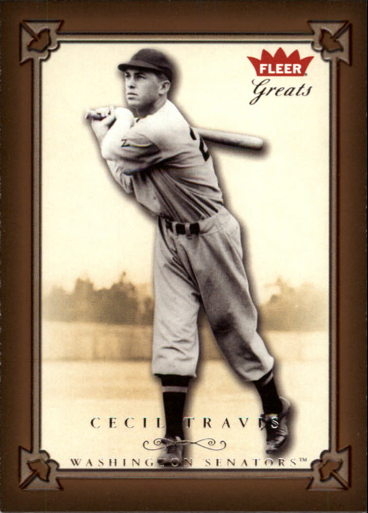 2004 Greats of the Game #98 Cecil Travis