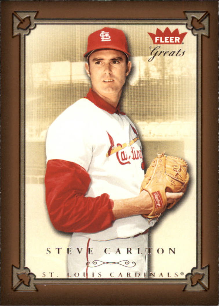 2004 Greats of the Game #117 Steve Carlton Cards