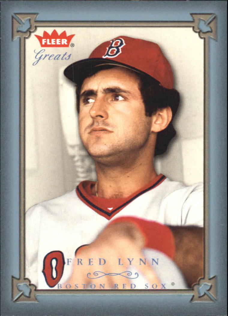 2004 Greats of the Game Blue #42 Fred Lynn