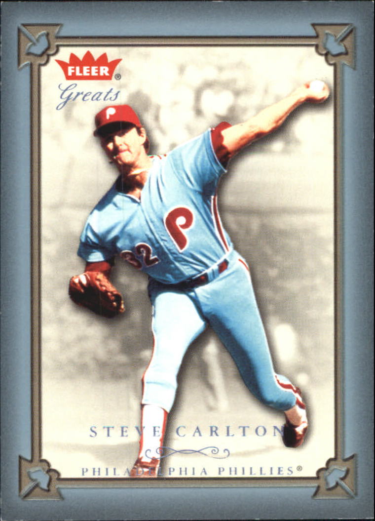2004 Greats of the Game Blue #44 Steve Carlton Phils