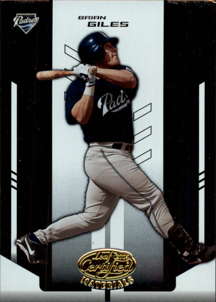 2004 Leaf Certified Materials #29 Brian Giles
