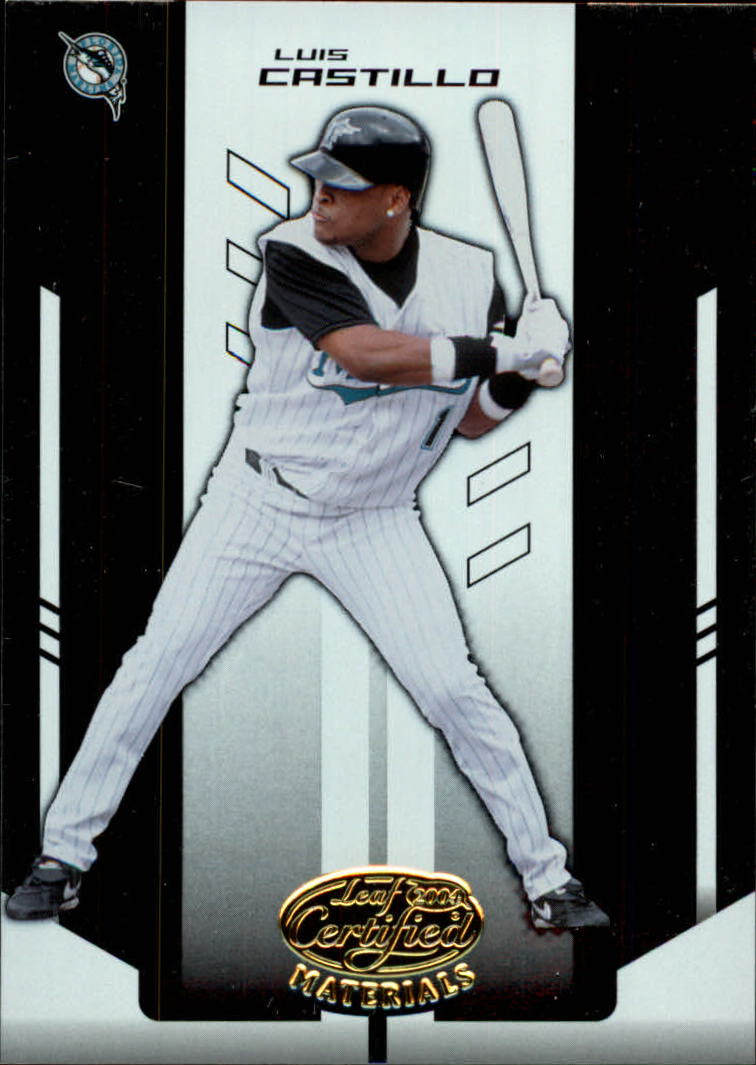 Luis Castillo autographed baseball card (Florida Marlins) 2002 Topps Total  #599