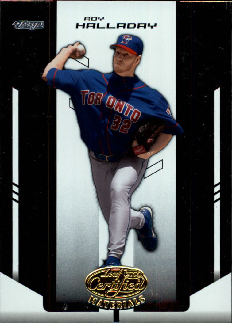 2004 Leaf Certified Materials #165 Roy Halladay
