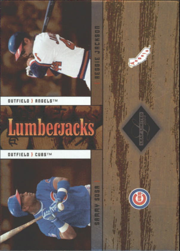 2004 Leaf Limited Lumberjacks #49 R.Jackson/S.Sosa
