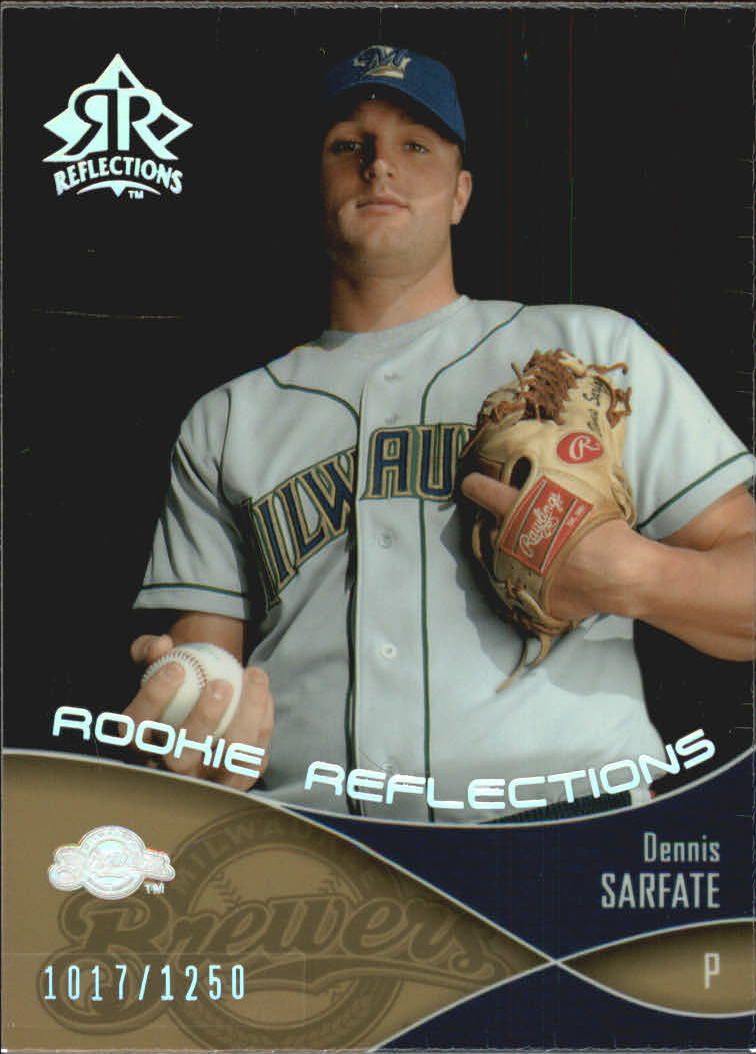 2004 Reflections #104 Dennis Sarfate RC
