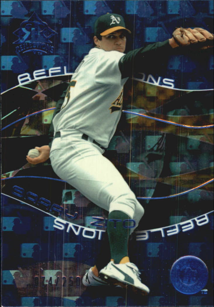 2004 Reflections Blue #8 Barry Zito