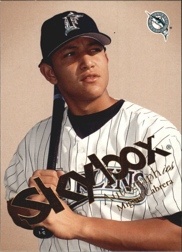 2004 SkyBox Autographics #8 Miguel Cabrera - NM-MT