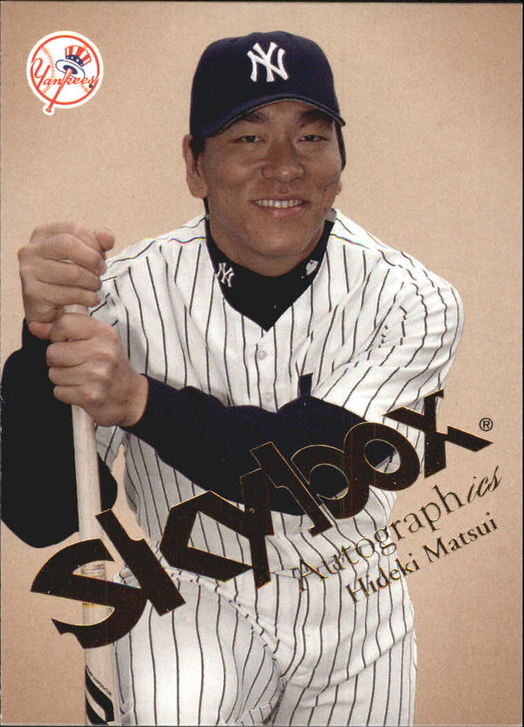 2004 SkyBox Autographics Baseball Card Pick