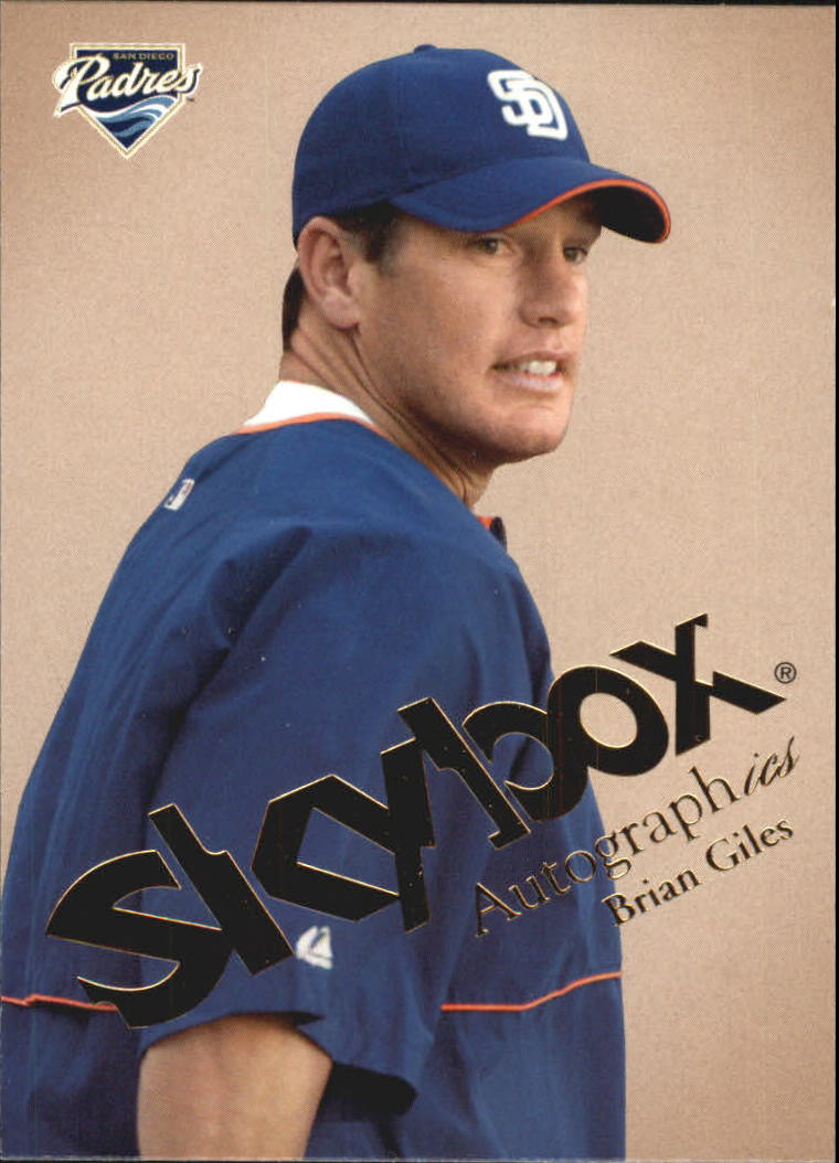 2004 SkyBox Autographics Baseball Card Pick