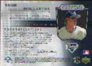 2004 SPx Swatch Supremacy Signatures Young Stars #GR Khalil Greene back image