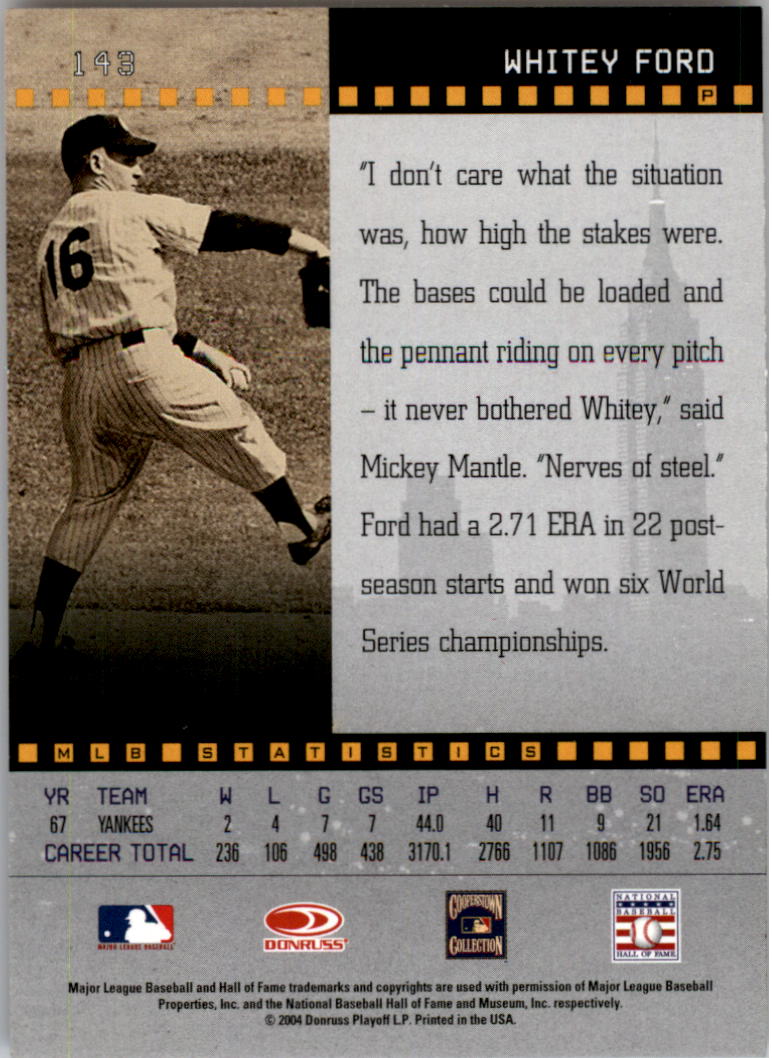 A8885- 2004 Studio Baseball Card #s 1-250 +Inserts -You Pick- 15+ FREE US SHIP - Picture 223 of 362