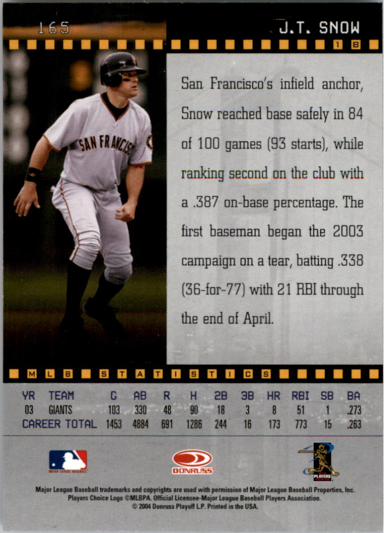 A8885- 2004 Studio Baseball Card #s 1-250 +Inserts -You Pick- 15+ FREE US SHIP - Picture 265 of 362