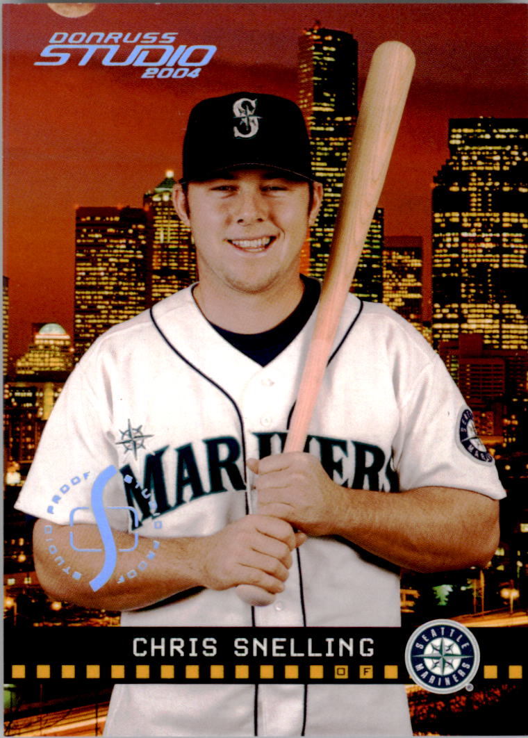 2004 Studio Proofs Silver #171 Chris Snelling