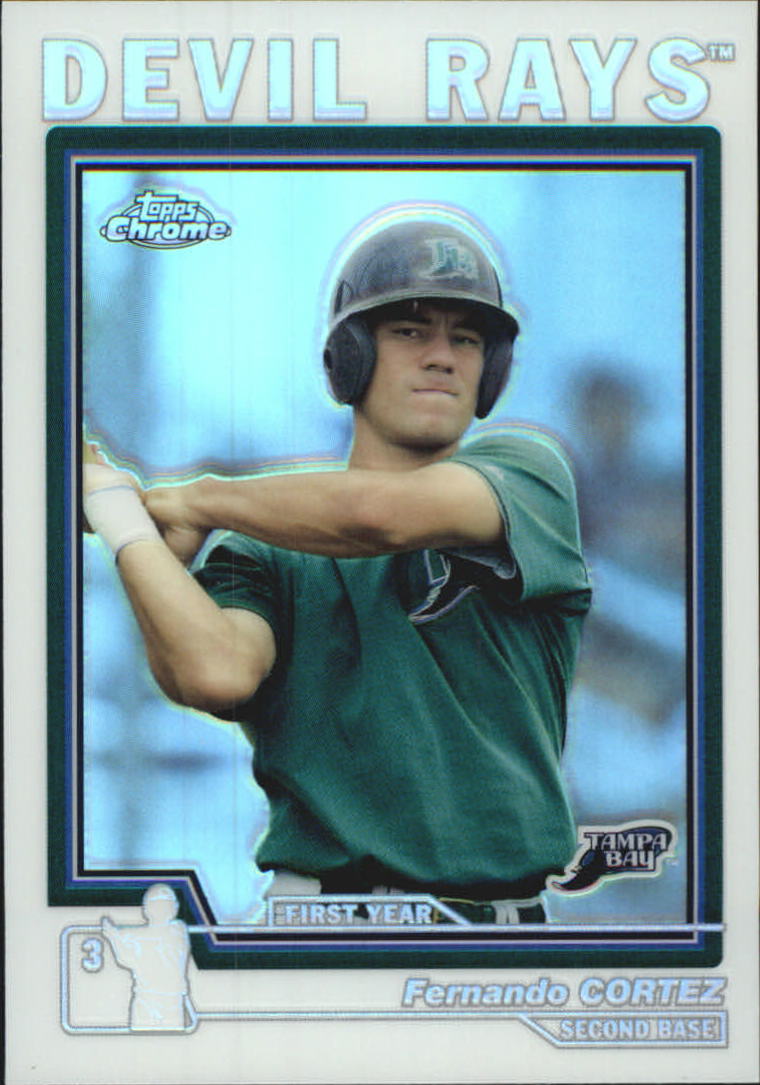 2004 Topps Chrome Traded Refractors #T216 Fernando Cortez FY