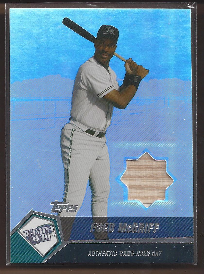 2004 Topps Clubhouse Relics #FM Fred McGriff Bat E