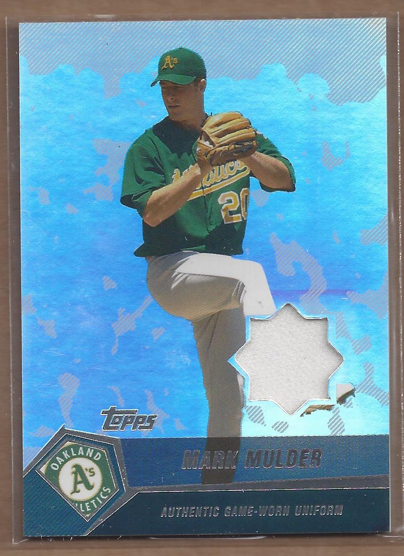 2004 Topps Clubhouse Relics #MM Mark Mulder Uni E