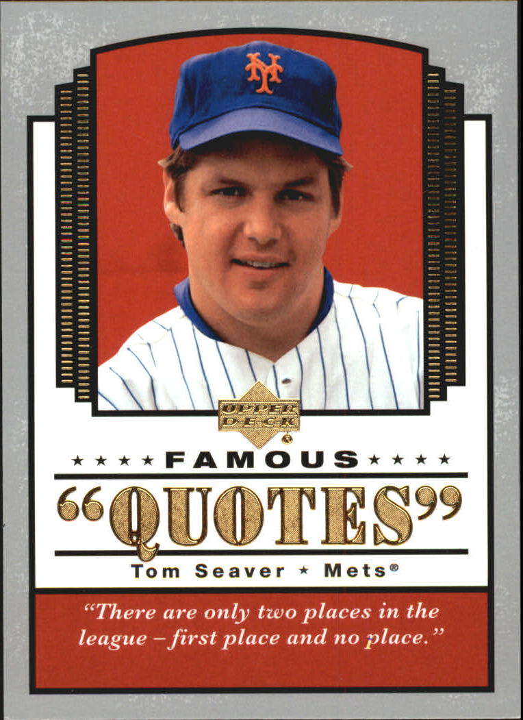 2004 Upper Deck Famous Quotes #16 Tom Seaver