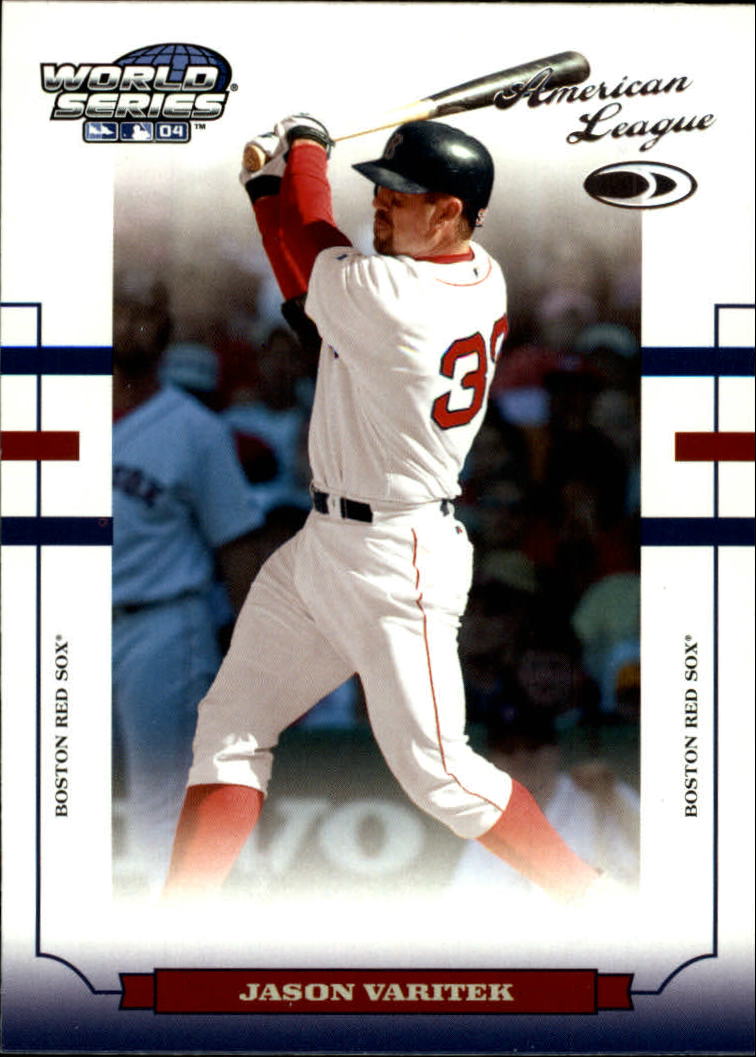 2004 Donruss World Series #27 Jason Varitek