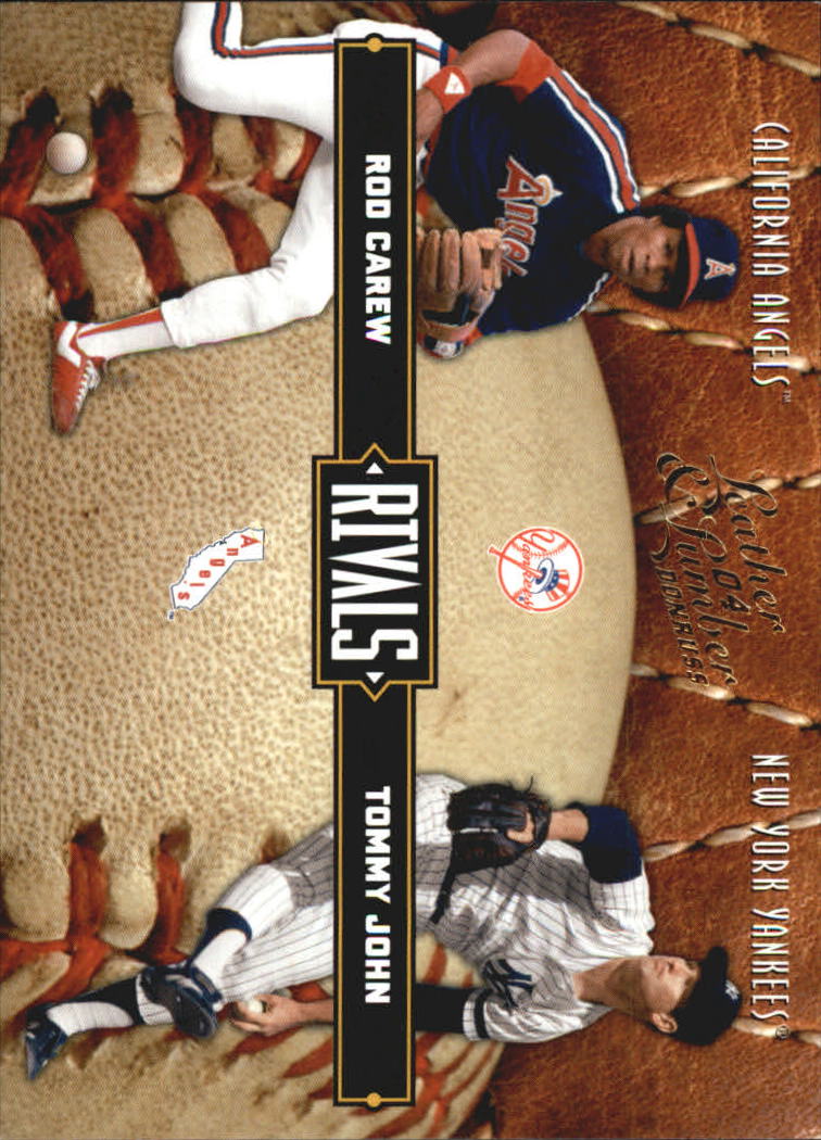 2004 Leather and Lumber Rivals #12 T.John/R.Carew